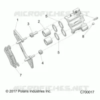 FRONT BRAKE CALIPER