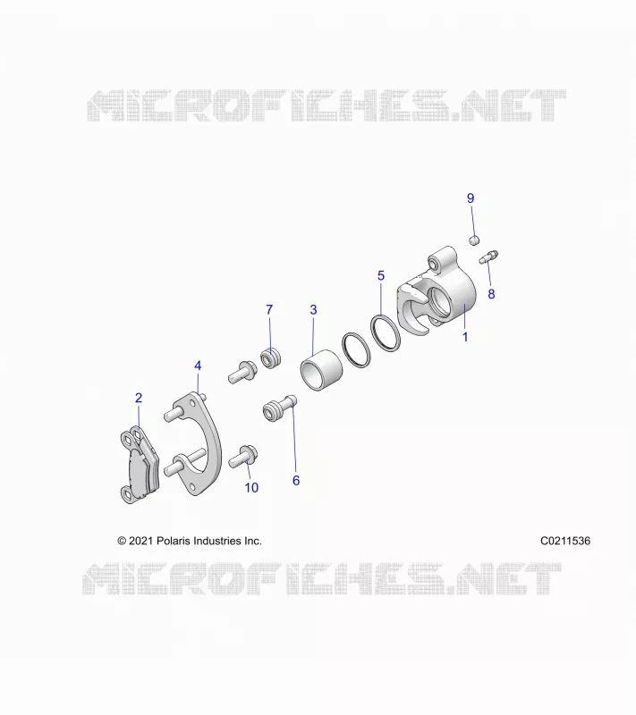 FRONT BRAKE CALIPER