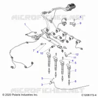 ELECTRICAL, WIRE HARNESS, ENGINE