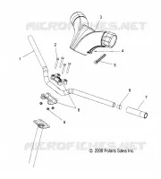STEERING, HANDLEBAR MOUNTING
