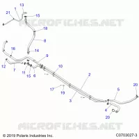 COOLING ROUTING ENGINE