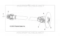 DRIVE TRAIN, FRONT PROP SHAFT