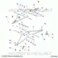 FRONT SUSPENSION CONTROL ARMS