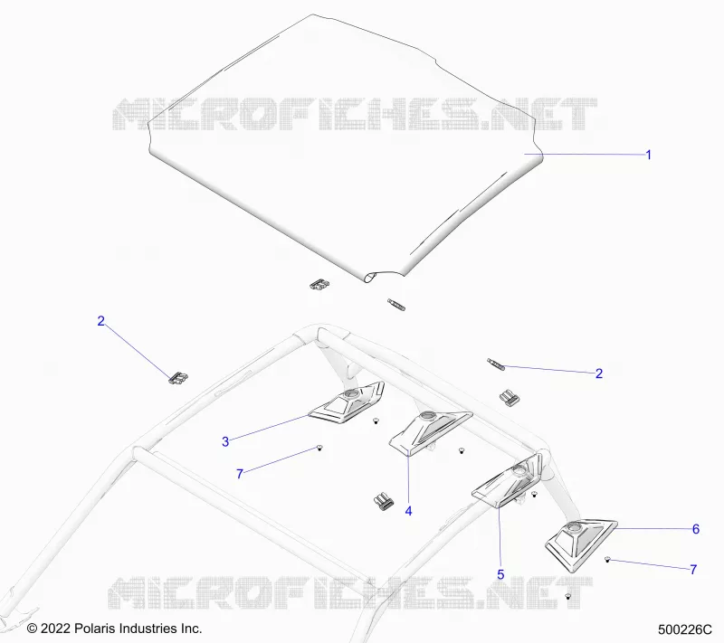 BODY, COVERS, EXCURSION TOP