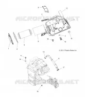 ENGINE, AIR INTAKE