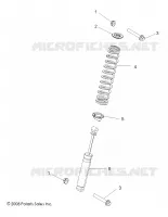 REAR SUSPENSION SHOCK MOUNTING