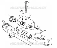 OIL TANK ASSEMBLY 4X4 300 W958130 (4930183018A013)