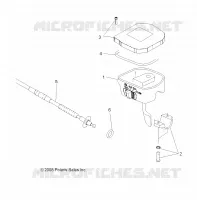 STEERING, CONTROLS, THROTTLE   ASM. AND CABLE