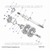 DRIVE TRAIN, JACKSHAFT AND DRIVESHAFT
