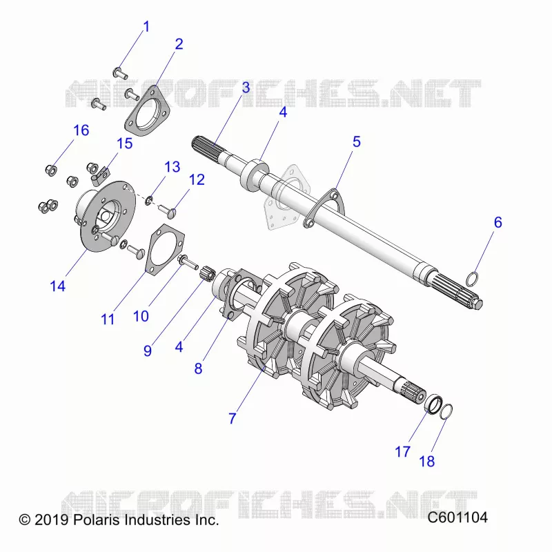 DRIVE TRAIN, JACKSHAFT AND DRIVESHAFT