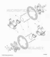 FRONT SUSPENSION CARRIER AND HUB