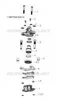 BRAKES, BRAKE REAR CALIPER