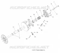 DRIVE TRAIN, PRIMARY CLUTCH