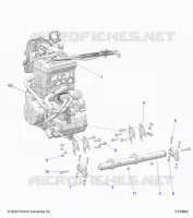 ENGINE, MOUNTING & LONG BLOCK