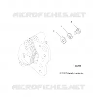 FRONT BRAKE CALIPER MOUNTING