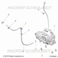 DRIVE TRAIN, FRONT GEARCASE MOUNTING