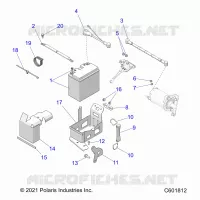 ELECTRICAL, BATTERY BOX  ASM.
