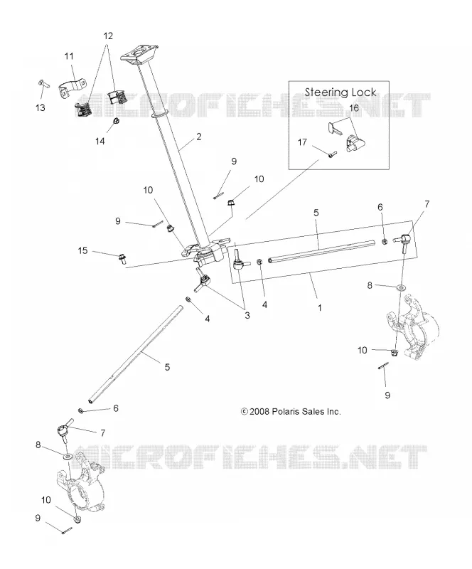 STEERING POST   ASM.