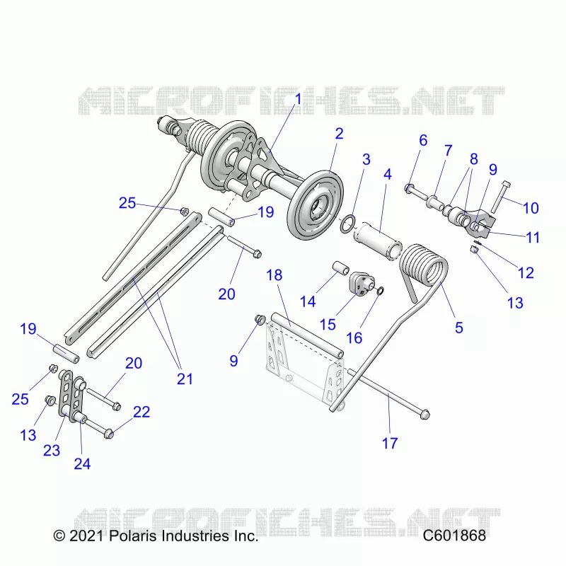 SUSPENSION, REAR TORQUE ARM