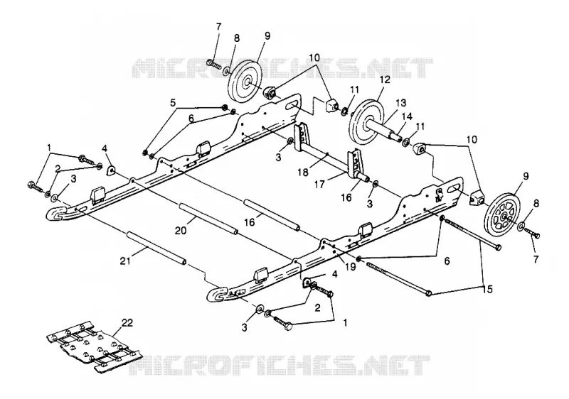 SUSPENSION (500) 500 0972764,  EUROPEAN 500 E972764 (4938393839B014)
