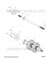 DRIVE TRAIN, JACKSHAFT AND DRIVE SHAFT