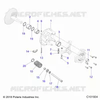 DRIVE TRAIN, PRIMARY CLUTCH