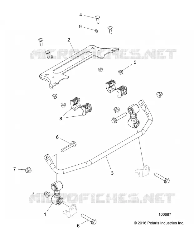 STABILIZER BAR, FRONT