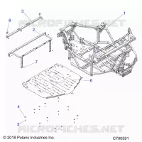 CHASSIS, MAIN FRAME