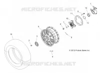 WHEELS, FRONT AND HUB