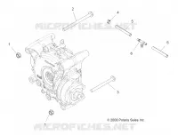 DRIVE TRAIN, GEARCASE MOUNTING, REAR