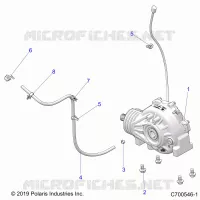 DRIVE TRAIN, FRONT GEARCASE MOUNTING