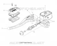 LEFT HAND BRAKE MASTER CYLINDER