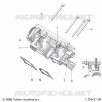 ENGINE, THROTTLE BODY