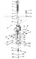 CARBURETOR STORM 0950782, STORM SKS 0950582,  EURO STORM E950782, (4929012901C014)