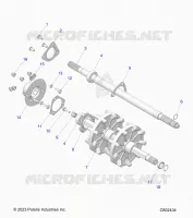 DRIVE TRAIN, JACKSHAFT AND DRIVE SHAFT