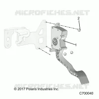 THROTTLE PEDAL