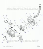DRIVE TRAIN, CLUTCH COVER AND DUCTING