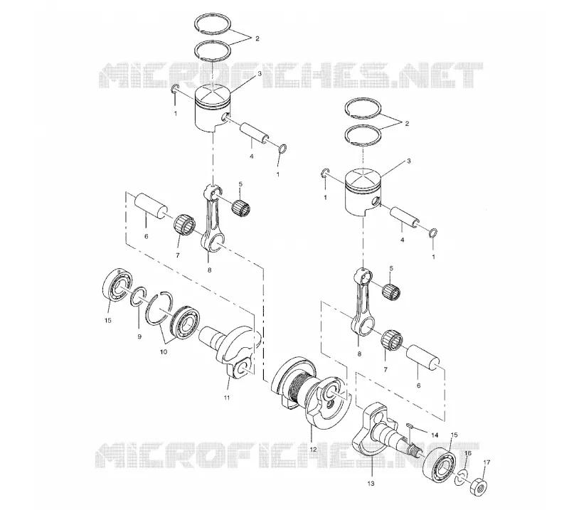 PISTON   CRANKSHAFT