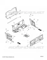 REAR BODYWORK FLOOR AND FENDERS