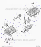 ENGINE, CRANKCASE AND CRANKSHAFT