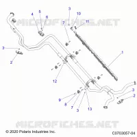 COOLING, HOSE MOUNTING