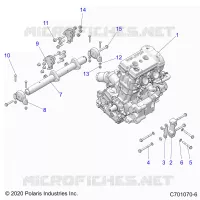 ENGINE, MOUNTING
