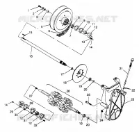 DRIVE TRAIN XLT 0970756, XLT SKS 0970556,  AND XLT RMK 0970956 (4937693769B010)