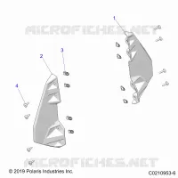REAR BODYWORK FENDER FLARES