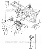 ENGINE AND MUFFLER MOUNTING (4916331633005A)