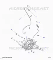 DRIVE TRAIN, FRONT GEARCASE MOUNTING