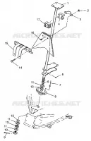 STEERING POST    MAGNUM 4X4 W97AC42A, SWEDISH MAGNUM 4X4 S97AC42E AND NORWEGIA (4940834083B008)