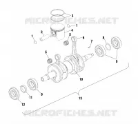 PISTON   CRANKSHAFT
