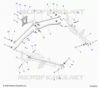 REAR SUSPENSION TRAILING ARMS MOUNTING