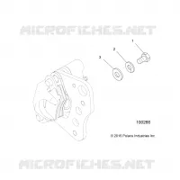 FRONT BRAKE CALIPER MOUNTING